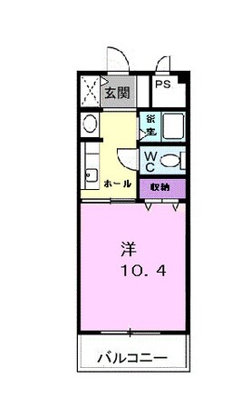 サンライズ宮川の物件間取画像